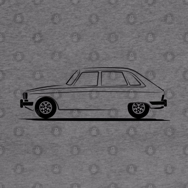 Renault 16 Renault R16 Black by PauHanaDesign